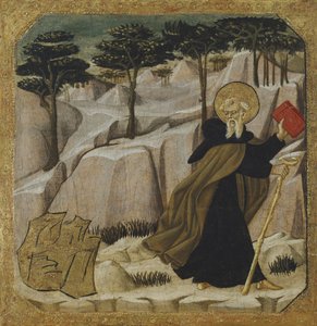 San Antonio Abad Tentado por el Oro de Giovanni Di Ser Giovanni Guidi